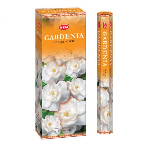  인센스스틱 Dpnamron Gardenia - Box of Six 20 Gram Tubes - HEM Incense