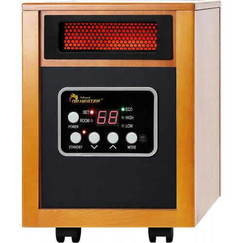  [아마존베스트]Dr Infrared Heater Portable Space Heater, 1500-Watt