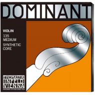 Dr Thomastik Thomastik-Infeld 135 Dominant Violin Strings, Complete Set, 135, 4/4 Size, with Aluminum Wound Ball End E String