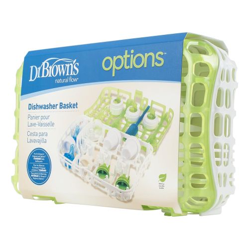  [아마존베스트]Dr. Browns Options Dishwasher Basket for Standard Baby Bottle Parts