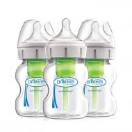 [아마존베스트]Dr. Browns Options+ Wide-Neck Glass Baby Bottles, 5 Ounce, 3 Count