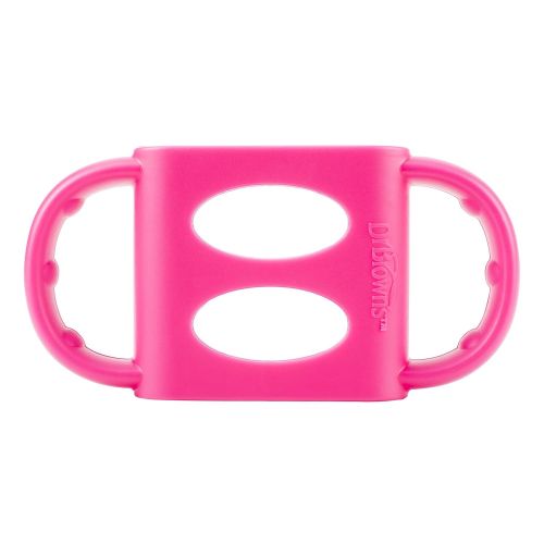  [아마존베스트]Dr. Browns 100% Silicone Standard-Neck Baby Bottle Handle, Pink