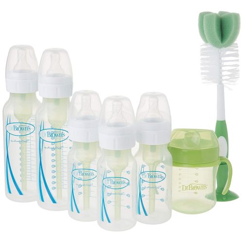  [아마존베스트]Dr. Browns Options+ Baby Bottles First Year Feeding Gift Set