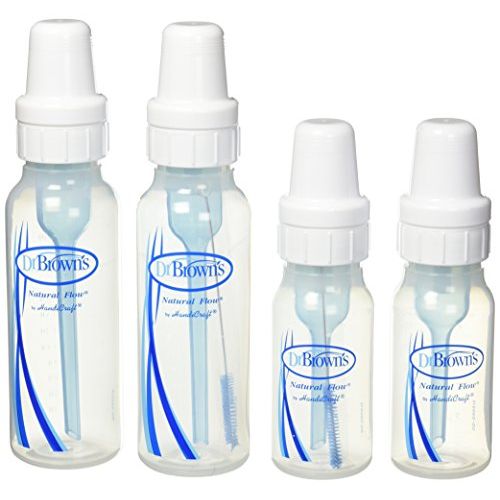  Dr. Browns Bottles 4 Pack (2 - 8 oz bottles) and (2 - 4 oz bottles)