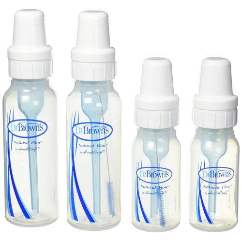  Dr. Browns Bottles 4 Pack (2 - 8 oz bottles) and (2 - 4 oz bottles)