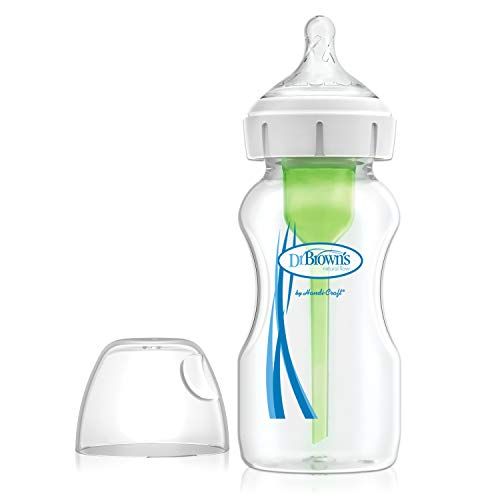  Dr. Browns Options+ Wide-Neck Baby Bottle, 9 Ounce