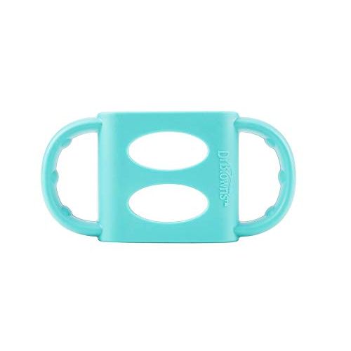  Dr. Browns 100% Silicone Standard-Neck Baby Bottle Handles, Turquoise