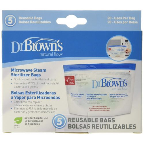  Dr. Browns Microwave Steam Sterilizer Bags