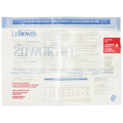  Dr. Browns Microwave Steam Sterilizer Bags