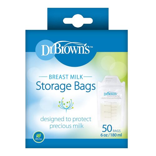  Dr. Browns Breastmilk Storage Bag, 50 Count