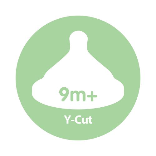  Dr. Browns Original Nipple, Y-Cut (9m+), 6 Count