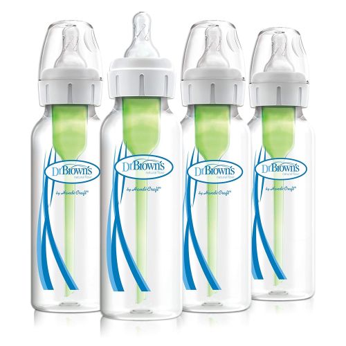  Dr. Browns Options+ Anti-Colic Baby Bottle - 8oz - 4pk