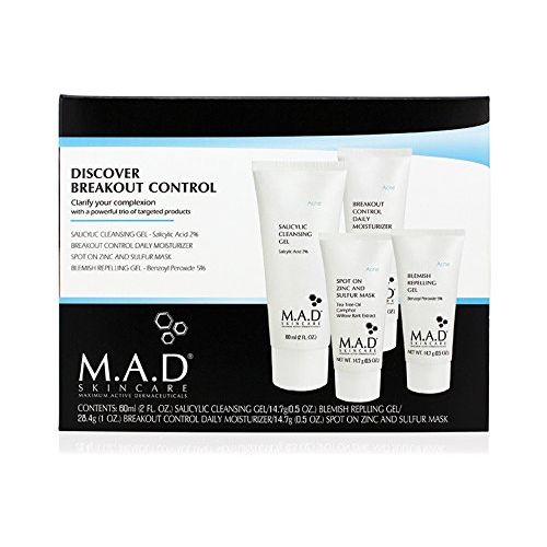  Dr. Dennis Gross Skincare M.A.D Skincare Discover Breakout Control Acne Travel System Set