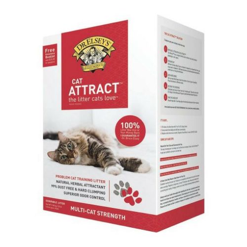  Dr. Elsey's Dr. Elseys Precious Cat, Attract Training Cat Litter, 20 Lb. - 2 Pack