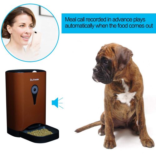  Dr. Feeder 4.5L Automatic Cat Feeder Buildin HD Camera and Audio Communication, Smart Dog Food Dispenser with Remote Control APP