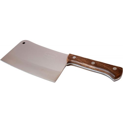  [아마존베스트]Dr. Richter Heavy chopping knife (1200g) with extra thick blade (6mm) butcher hatchet bone hatchet