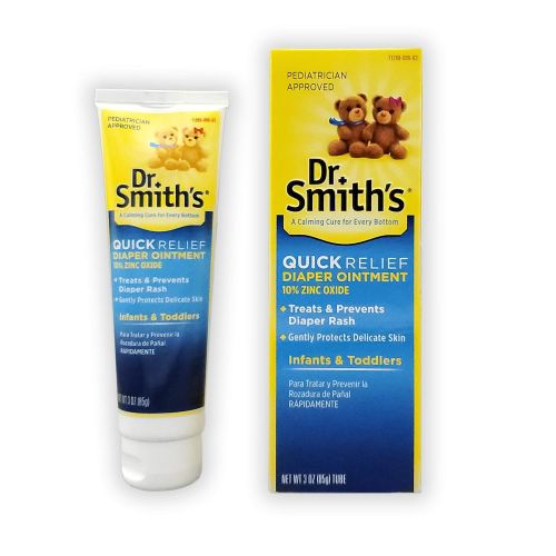  Dr. Smiths Diaper Ointment Dr. Smiths Quick Relief Diaper Rash Ointment, 3 Ounce