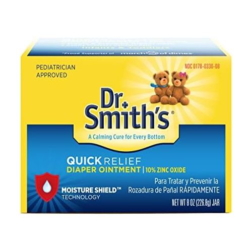  Dr. Smiths Diaper Ointment Dr. Smiths Quick Relief Diaper Rash Ointment, 8 ounce