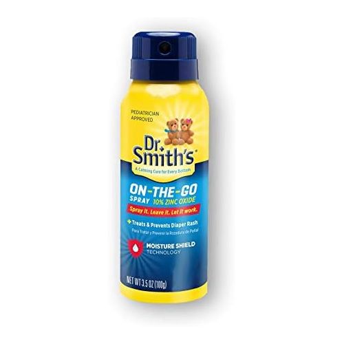  Dr. Smiths Diaper Ointment Dr. Smiths On-The-Go Diaper Rash Spray, 3.5 Ounce