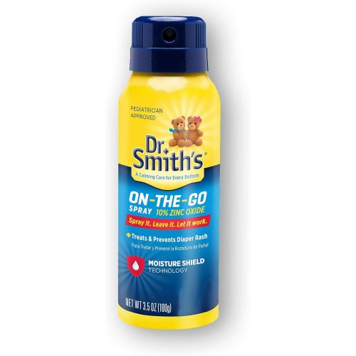  Dr. Smiths Diaper Ointment Dr. Smiths On-The-Go Diaper Rash Spray, 3.5 Ounce