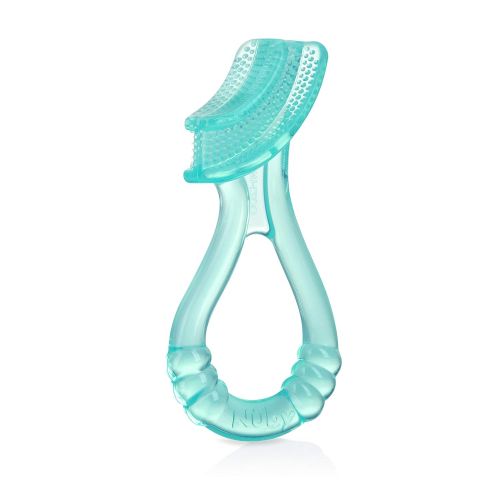  [아마존베스트]Nuby Natural Soothing Gel for Sore Gums with Bonus Silicone Massaging Toothbrush, 0.53 Ounce,...