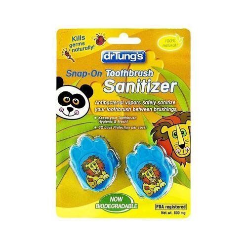  Dr. Tungs Kids Toothbrush Sanitizer - Case of 12 - 2 Packs by Dr. Tungs