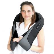 Dr.Anna Dr. Anna Luxury Shiatsu Neck Shoulder & Back Massager with Heat For Back Pain Relief - Portable 3D Rotation Kneading Massage Pillow - Back Massager Belt - Full Body Massager