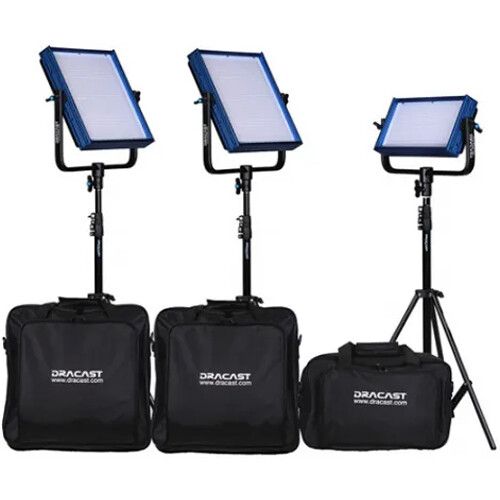  Dracast Pro Series Daylight LED Light Panel (Gold Mount, ENG 4-Light Kit)