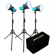 Dracast X Series M80 Daylight LED 3-Light Kit with Nylon Padded Travel Case