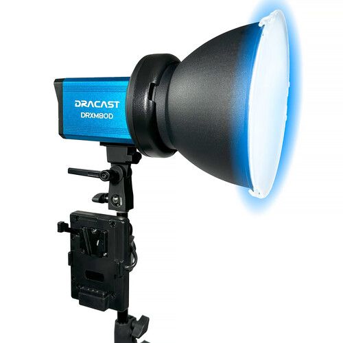  Dracast X Series M80D Daylight LED Monolight (V-Mount, 3-Light Kit with Nylon Case)