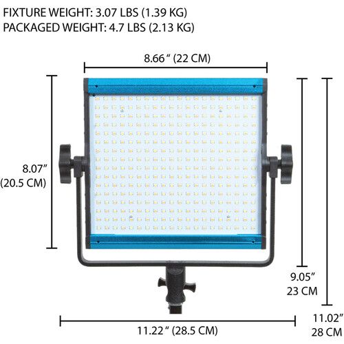  Dracast X Series LED500 Bi-Color LED Light Panel