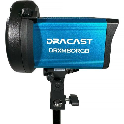  Dracast X Series M80 RGB and Bi-Color LED Point Source Monolight with V-Mount Battery Plate