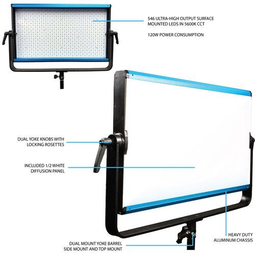  Dracast X Series LED2000 Daylight LED Light Panel