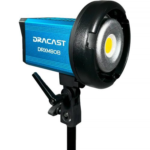  Dracast X Series M80 Daylight LED Point Source Monolight with V-Mount Battery Plate