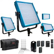 Dracast Remote Newsroom Studio Essentials Daylight Light Kit (V-Mount)