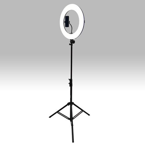  Dracast Halo Plus Series 180 Bi-Color LED Ring Light Kit with Stand (19