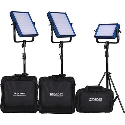  Dracast Pro Series Bi-Color LED Light Panel (Gold Mount, ENG 4-Light Kit)