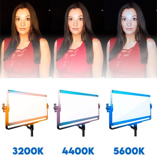  Dracast X Series LED2000 RGB LED Light Panel (Travel 3-Light Kit)