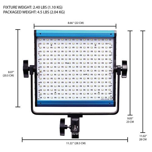  Dracast X Series LED500 Daylight LED Light Panel (Interview 3-Light Kit)