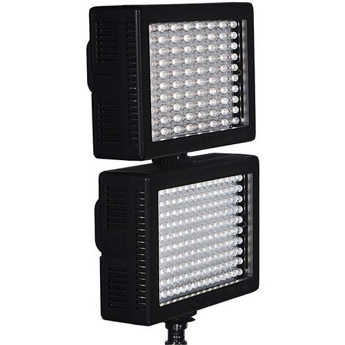 Dracast LED160 3200K Tungsten On-Camera Light (Plastic, Black)