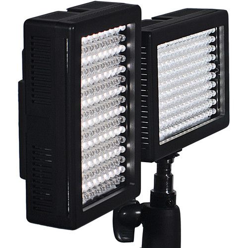  Dracast LED160 3200K Tungsten On-Camera Light (Plastic, Black)