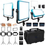 Dracast Pro Series Daylight LED Light Panel (V-Mount, ENG 4-Light Kit)