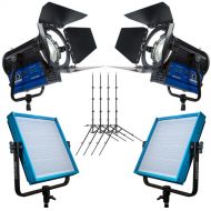 Dracast Remote Newsroom Studio Complete Kit (Bi-Color, 3200-5600K, V-Mount)