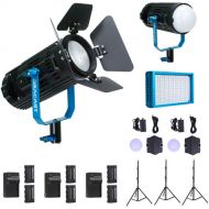 Dracast Field Interview Daylight Light Kit