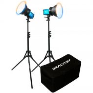 Dracast X Series M80 Bi-Color LED 2-Light Kit with Nylon Padded Travel Case
