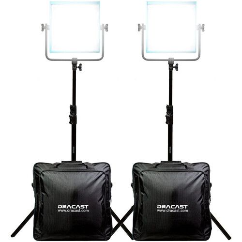  Dracast L1000 Plus Series Daylight LED 2-Light Kit