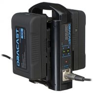 Dracast Dual Charger with Two 90Wh V-Mount Batteries