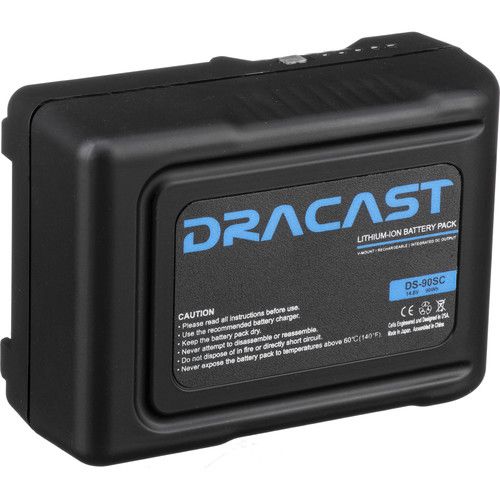  Dracast 90Wh Compact Battery Kit with Charger (V-Mount)