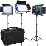 Dracast Kala Plus Series LED2000 Bi-Color LED Light Panel (3-Light Travel Kit)