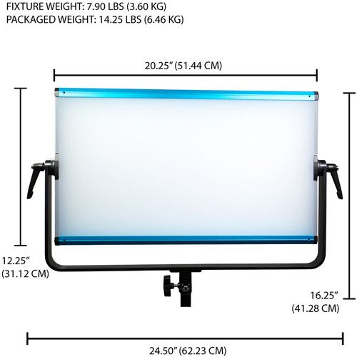  Dracast X Series LED2000 RGB LED Light Panel